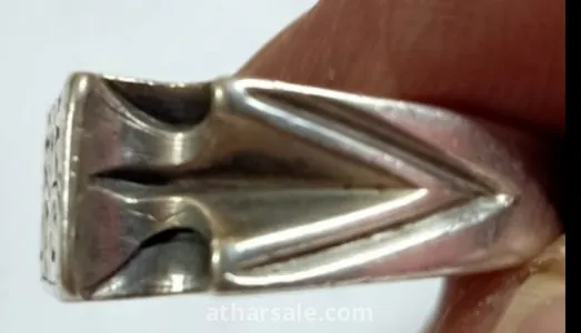 خاتم فضة من القرن الثامن عشر