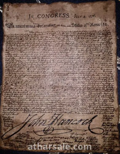 An old official document