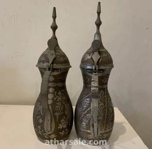 دله الممتازه واجد الاصلي منقوش نحاس وفضة
