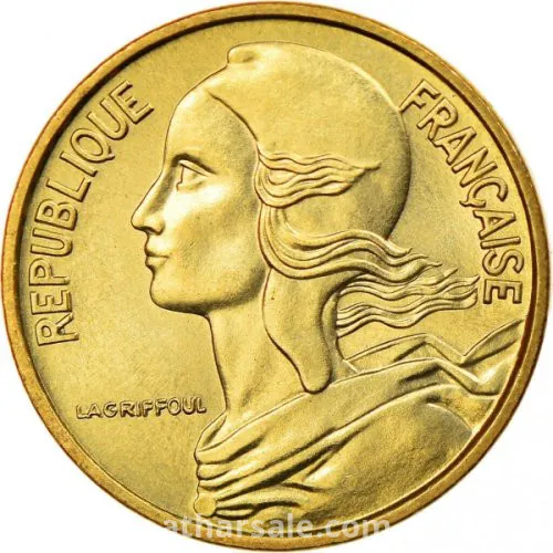 عمله فرنسا 5 سنتيم, 1966