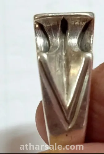 خاتم فضة من القرن الثامن عشر