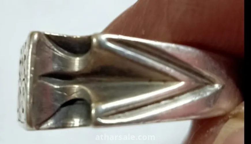 خاتم فضة من القرن الثامن عشر