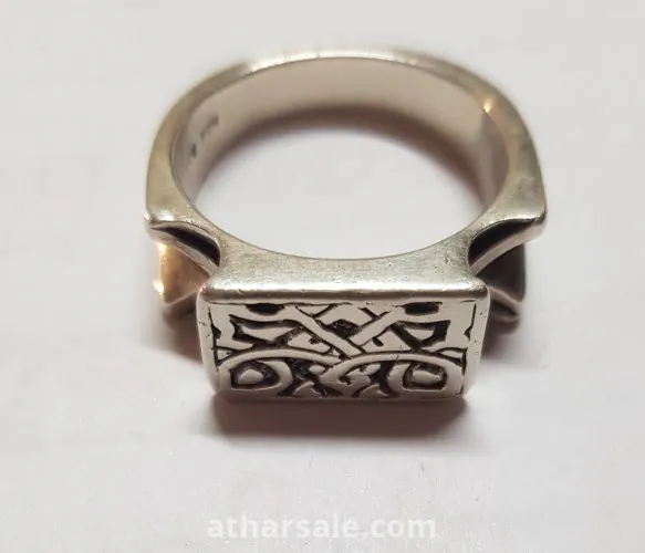 خاتم فضة من القرن الثامن عشر