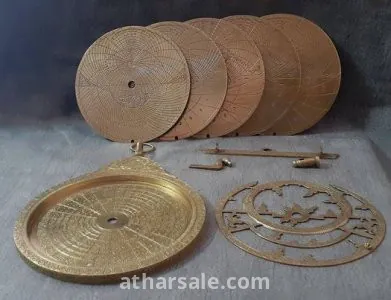 اسطلاب فلكي للعالم عبد الأئمة 13