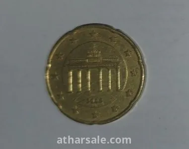 moneta, francja, 5 centimes, 1966 / 20 cent République fédérale d'Allemagne . / 20 Euro Cent Coins Spain 1999 .
