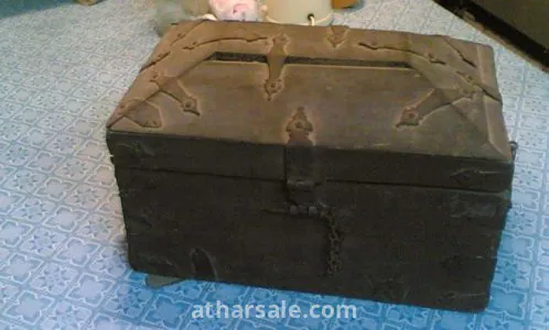 مصحف بخط اليد داخل صندوق خشب من حوالي 400عام نادر جدا