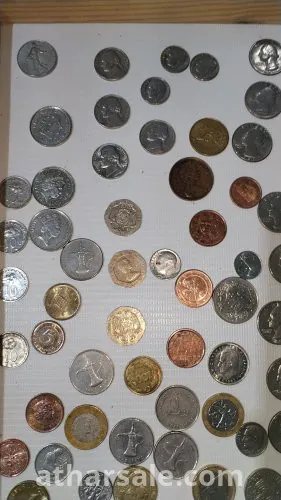 عملات امريكيه اوربيه وعربيه