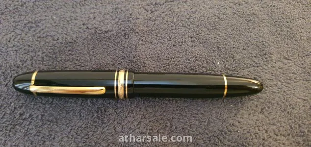 قلم حبر سائل مايسترشتوك 149 مطلى بالذهب الاصفر Montblanc 11