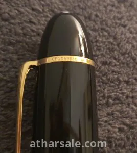 قلم حبر سائل مايسترشتوك 149 مطلى بالذهب الاصفر Montblanc 9