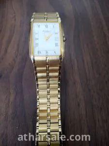 Kolber Geneve. K-8200. 5M. water resistant. 18K GOLD. electro plated.