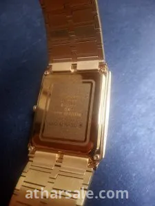 Kolber Geneve. K-8200. 5M. water resistant. 18K GOLD. electro plated. 4