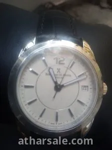 Bernhard H. Mayer Stainless Steel  Leather Stella Women’s Wristwatch 34 mm