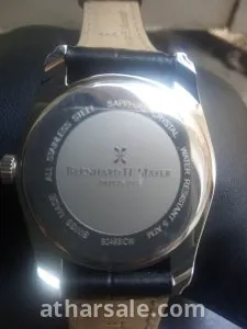 Bernhard H. Mayer Stainless Steel  Leather Stella Women’s Wristwatch 34 mm