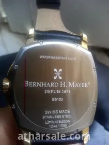 FS Bernhard H. Mayer la Retrogrande Watch II Gold - لأعلى سعر 2