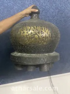 ثرية انتيكه نحاسيه نقش وصناعة فارسية شغل يدوي تراثيه 4