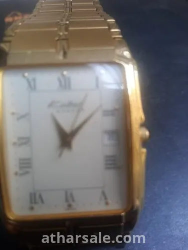 Kolber Geneve. K-8200. 5M. water resistant. 18K GOLD. electro plated.