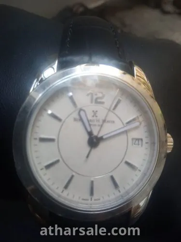 Bernhard H. Mayer Stainless Steel  Leather Stella Women’s Wristwatch 34 mm