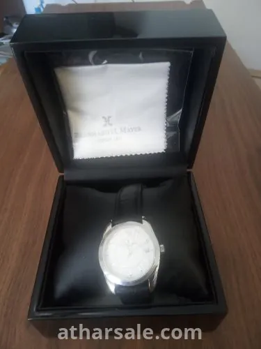 Bernhard H. Mayer Stainless Steel  Leather Stella Women’s Wristwatch 34 mm