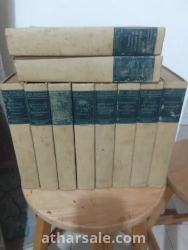 عشر مجلدات في أمهات الفكر الغربي باللغة الإنجليزية طبعت عام 1900