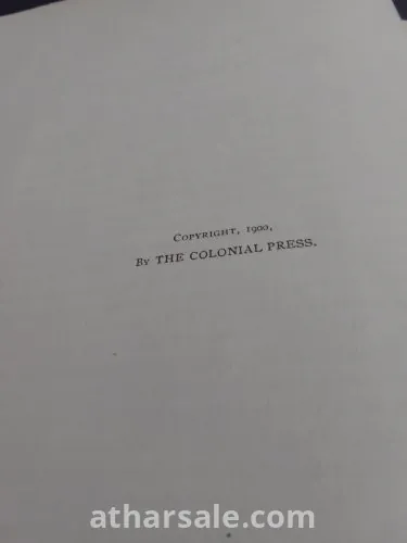عشر مجلدات في أمهات الفكر الغربي باللغة الإنجليزية طبعت عام 1900