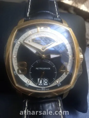 FS Bernhard H. Mayer la Retrogrande Watch II Gold - لأعلى سعر