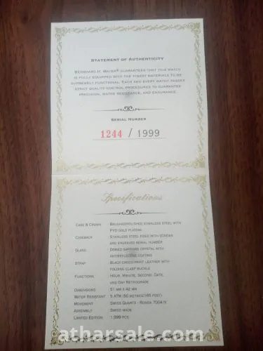 FS Bernhard H. Mayer la Retrogrande Watch II Gold - لأعلى سعر