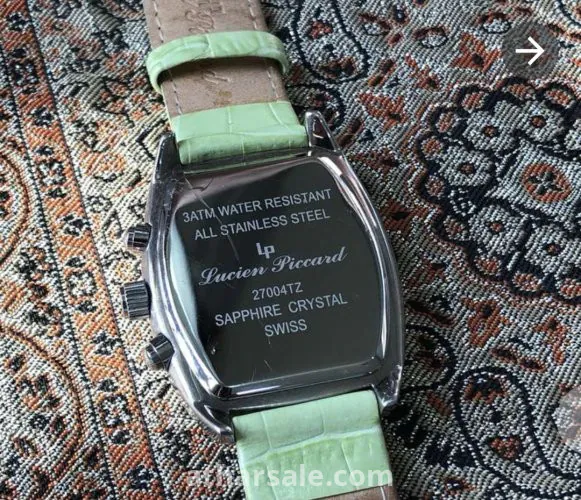 ساعة الماس كرستال ياقوتي