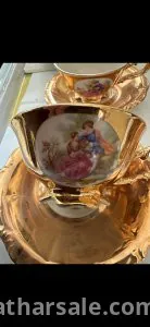 طقم شاي روميو و چوليت الاصلي الفرنساوي تصنيع عام 1926 4