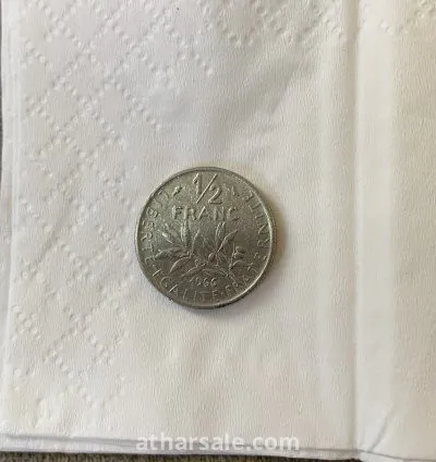 عملة فرنسية نادرة عام 1966م
