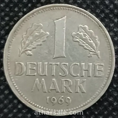 ١ مارك الماني ١٩٦٩ النادر