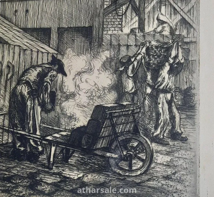 كتاب لوح نقش فحم