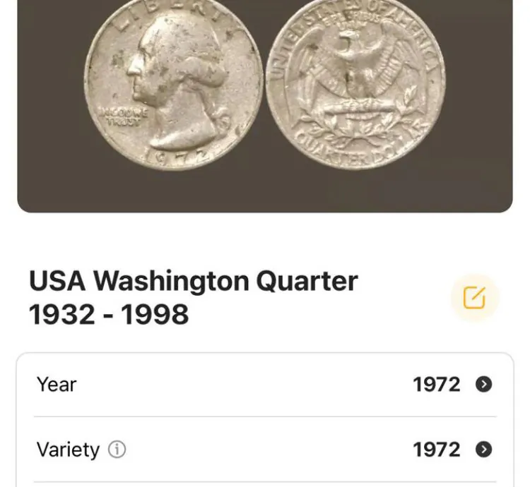 عملة امريكية 1972