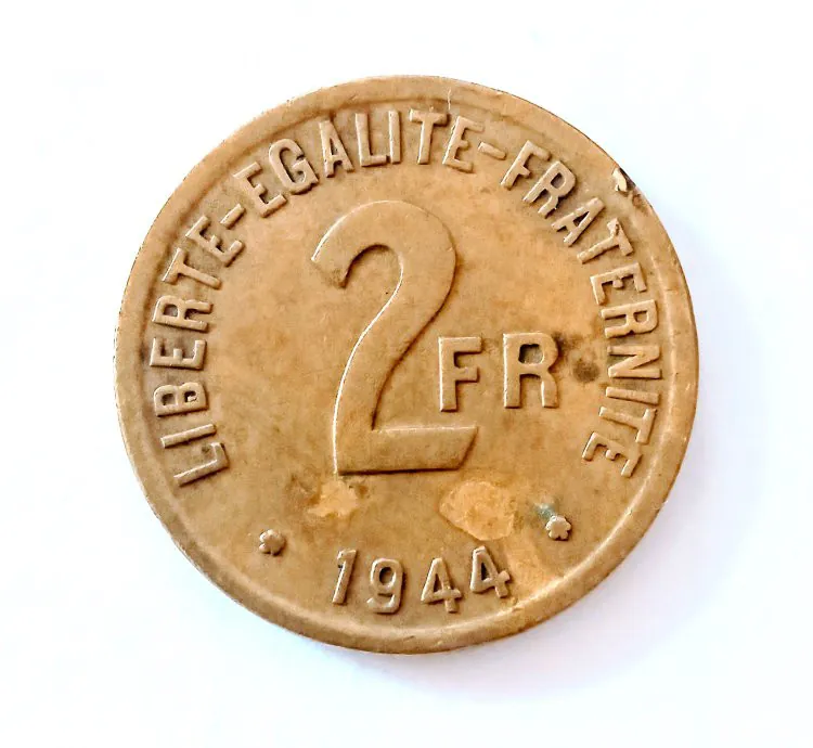 قطعة نقدية فرنسية