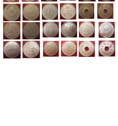 Old coins and banknotes Arabic and international 5