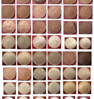 Old coins and banknotes Arabic and international 4