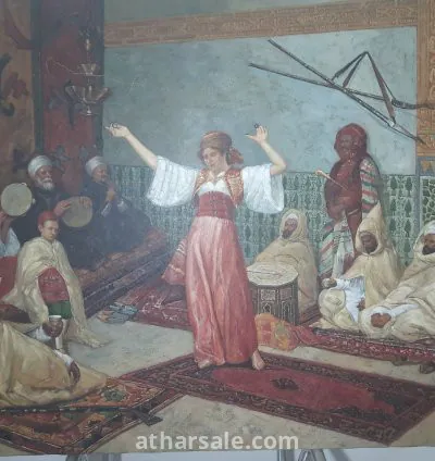 لوحة فنية عربية