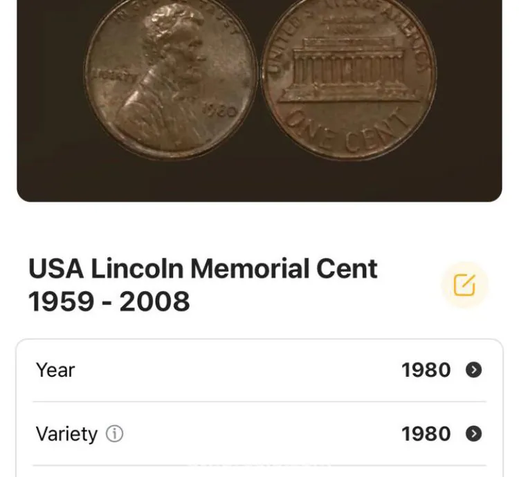 عملة امريكية 1980