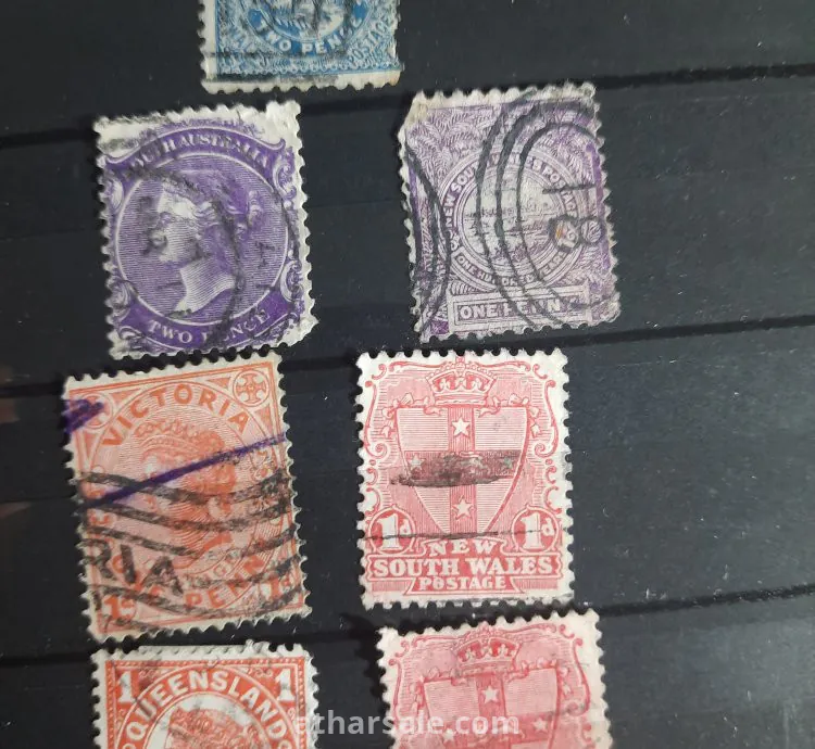 طوابع قديمة