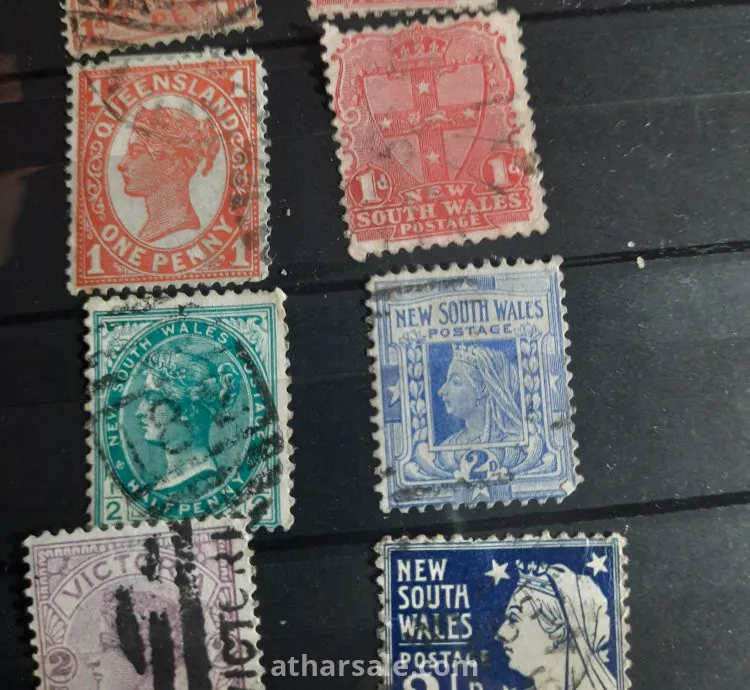 طوابع قديمة