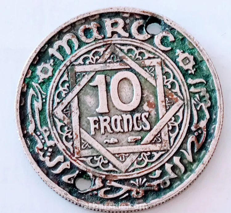 عملة قديمة 10 فرانك