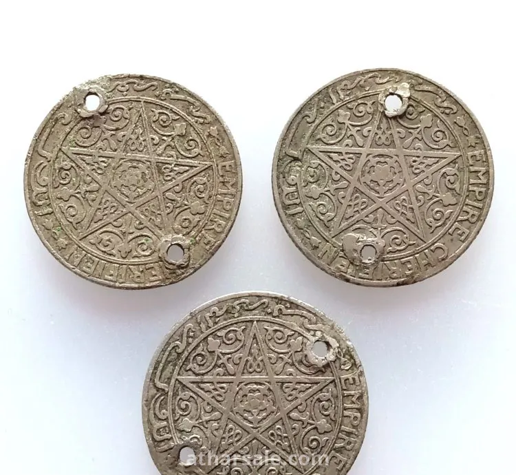 antique moroccain money