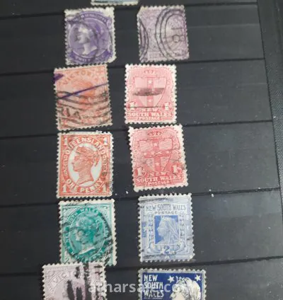 طوابع بريدية