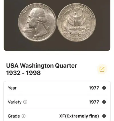 عملة امريكية 1977