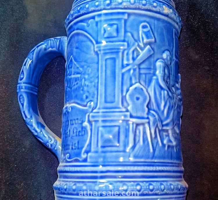 2 من اكواب البيرة الالمانيا القديمة تصلح للدكور