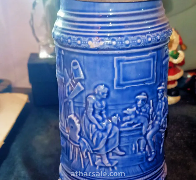 2 من اكواب البيرة الالمانيا القديمة تصلح للدكور