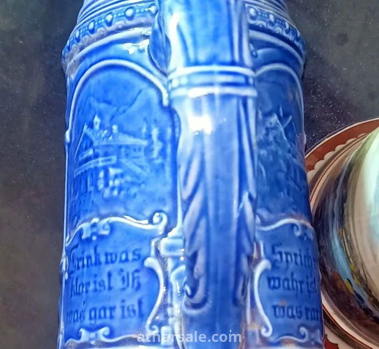 2 من اكواب البيرة الالمانيا القديمة تصلح للدكور