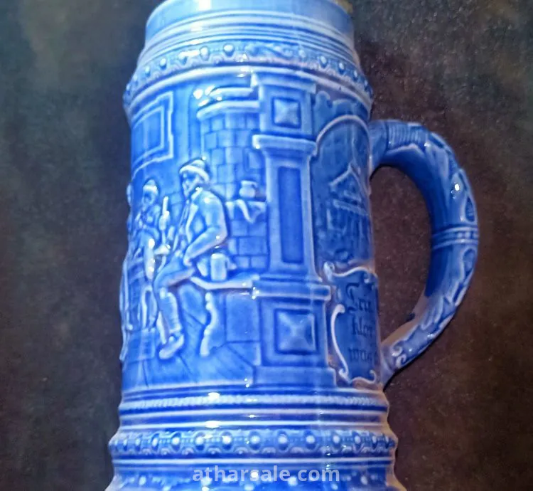 2 من اكواب البيرة الالمانيا القديمة تصلح للدكور