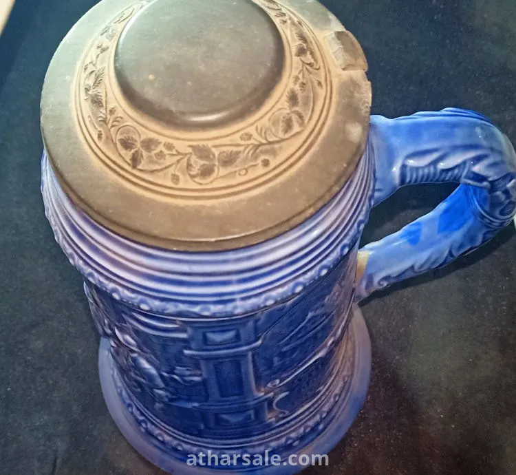 2 من اكواب البيرة الالمانيا القديمة تصلح للدكور