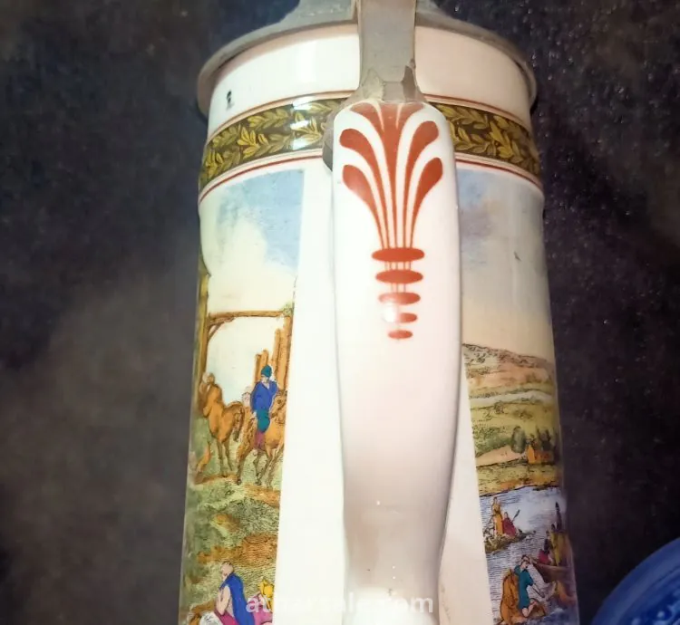 2 من اكواب البيرة الالمانيا القديمة تصلح للدكور