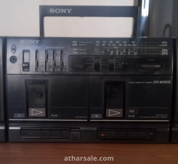 راديو كاسيت عتيق من سوني